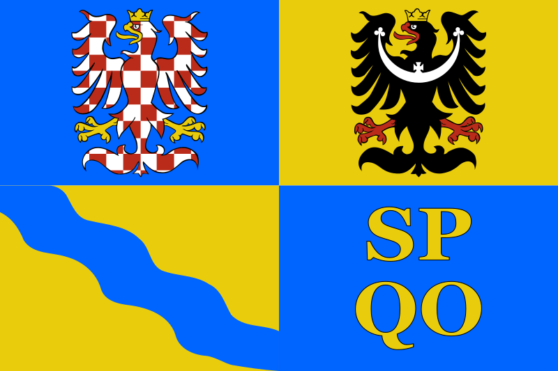 ملف:Flag of Olomouc Region.svg