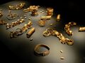 Gold hoard from Gessel, Germany, 1400 BCح. 1400 BC[42]