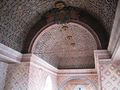 Wooden mudéjar roof of the chapel of the قصر سينترا الملكي (البرتغال)