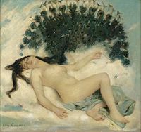 Léon François Comerre Sleeping Woman with a Peacock.jpg