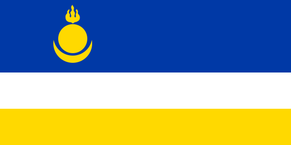 ملف:Flag of Buryatia.svg