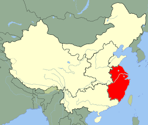 Map of Eastern Theatre of PLA.svg