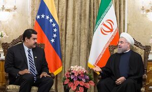 الرئيس روحاني في لقاء مع الرئيس الڤنزويلي نيكولاس مادورو