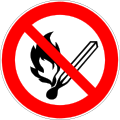 DIN 4844-2 Feuer etc verboten D-P002.svg