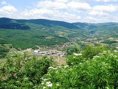 Zvečan landscape