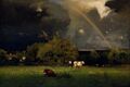 The Rainbow, oil on canvas c. 1878, Indianapolis Museum of Art