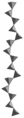 Inosilicate with 5-periodic single chain, rhodonite