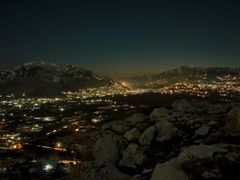 منظر أبت أباد من تلال سربان