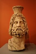 Head of Serapis (Roman-era terracotta, Staatliches Museum Ägyptischer Kunst, Munich)