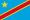 Flag of جمهورية الكونغو الديمقراطية
