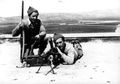 أعضاء Yiftach Brigade في المطلة، 1948.