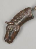 Axe head; late 3rd–early 2nd millennium BC; copper alloy; height: 2.8 cm, length: 7.2 cm, thickness: 1.8 cm, weight: 82.5 g; Metropolitan Museum of Art