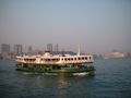 A ferry in Hong-Kong