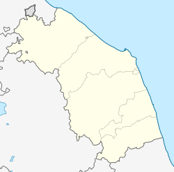 بيزارو Pesaro is located in Marche