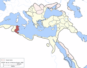 Tunis Eyalet, Ottoman Empire (1609).png