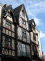 Half-timbered houses in rue de l'Oisellerie