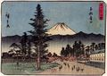 Aoyama in Eastern Capital (Hiroshige, 1852).jpg