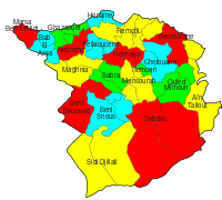 DZ-13-00 - Wilaya Tlemcen - dairas.svg