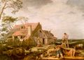 Landscape with Peasants Resting, 1650. Oil on canvas, 91 x 133 cm. (Staatliche Museen, Berlin)