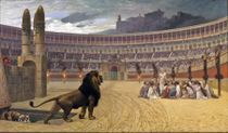 Jean-Léon Gérôme - The Christian Martyrs' Last Prayer - Walters 37113.jpg