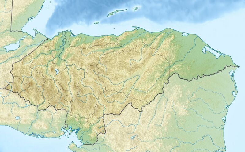 ملف:Relief map of Honduras.jpg
