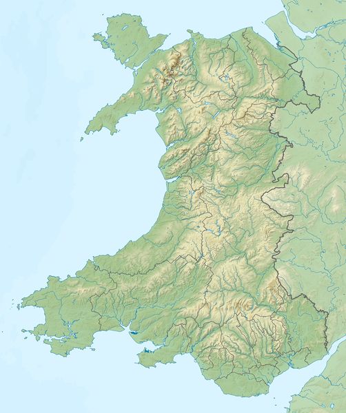 ملف:Wales relief location map.jpg