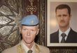 رئيس المراقبين الأميين روبرت مود لدى وصوله سوريا 29 أبريل 2012