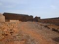 Ruins of São Filipe fort.