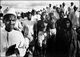 Ghandi during the Salt March, 1930