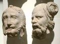 Portraits from the site of Hadda, 3rd century