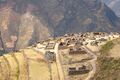 The Pisaq'a residential area in the Inca complex. [2]
