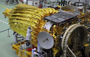 الساتل سپكتر-آر جي، قيد الإنشاء، سبتمبر 2019.