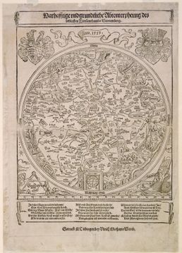 خريطة ڤورتمبرگ 1559