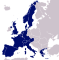 1985 (14 members): Portugal joins (1989 borders)