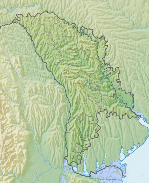 ملف:Moldova relief map.png