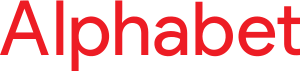The letters of "Alphabet" colored in red