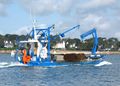 An oyster boat at La Trinité-sur-Mer