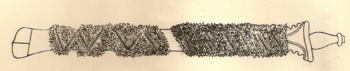 Chera king's Sword given to the Samoothiri of Kozhikode. Engraved from an original sketch.