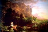 Thomas Cole, 1842, The Voyage of Life Childhood
