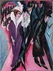 Street, Berlin (1913), one of a series on this theme, depicting prostitutes
