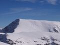 Mulhacén in the winter from the west