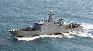 Patrol boat Macaé in 2012.