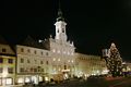Stadtplatz with Rococo townhall.