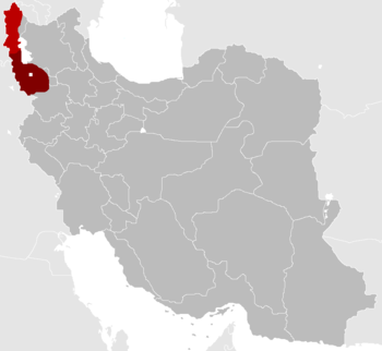 الاتساع التقريبي للجمهورية.