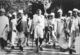 Ghandi during the Salt March, 1930