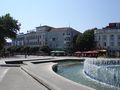 Shopping area in the city