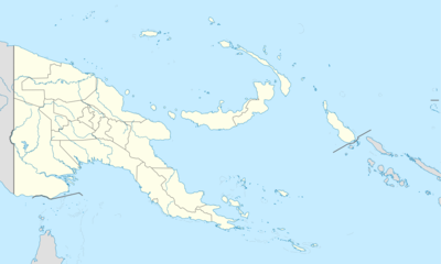 Location map Papua New Guinea