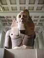 The Younger Memnon, wearing only the nemes and uraeus (the crown may have been lost)