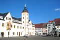 Obermarkt (Upper Market) with Town hall