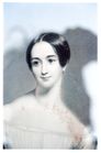 Engraving of Sully's portrait of Eliza, daughter of Joshua Bates of Boston (USA), and wife to the Belgian statesman Sylvain van de Weyer